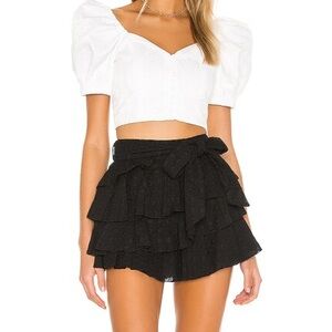 Lovers + Friends Gayle Mini Skort S